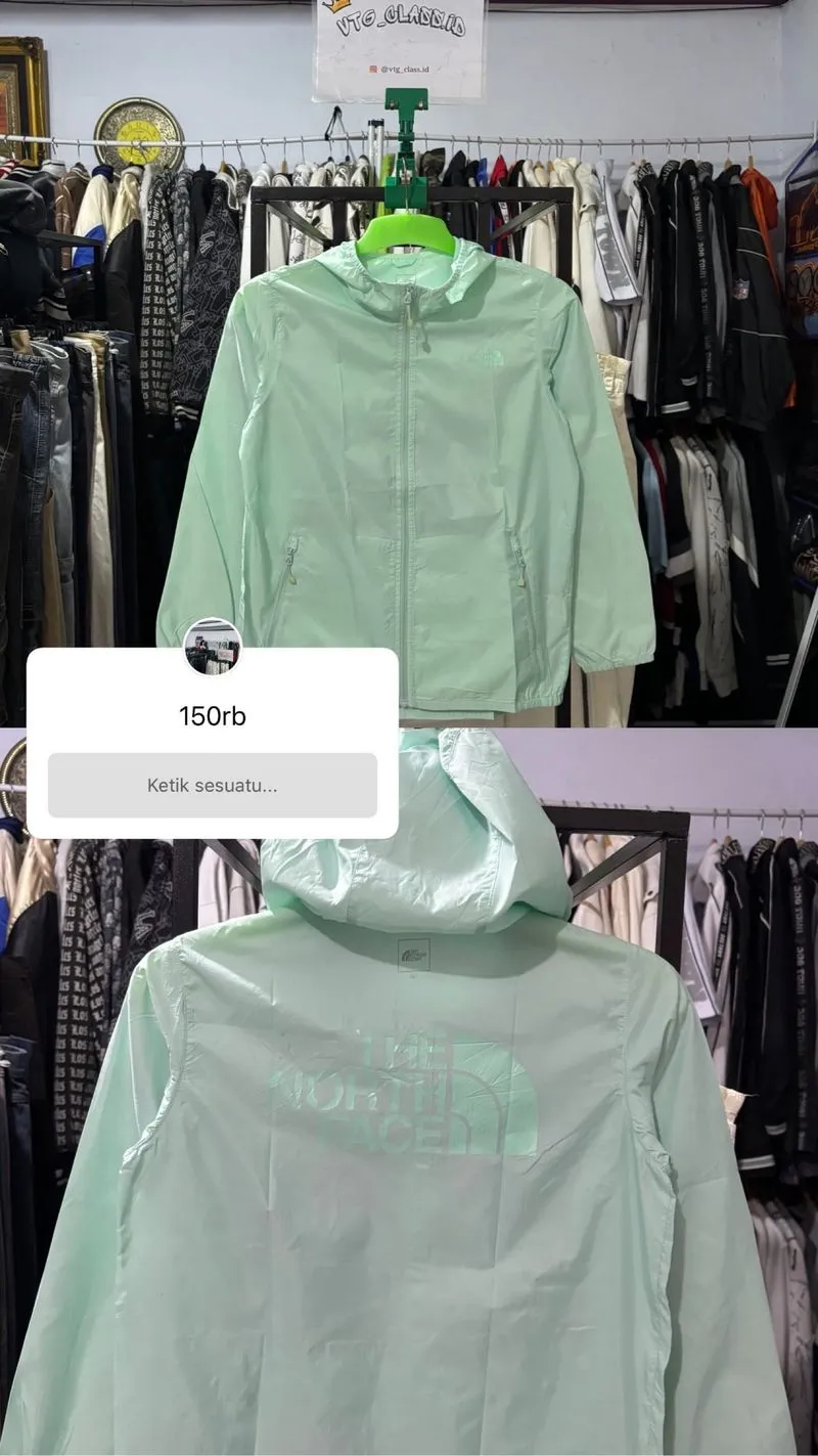 the nort face jacket ( anak ) photo 1