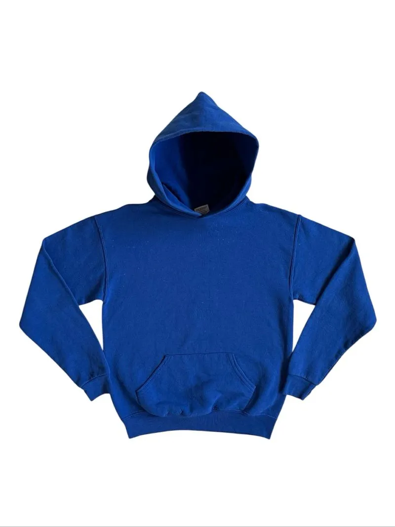 (Available🛒) 1999's Royal Blue Vintage Jerzees Blank Boxy H photo 1