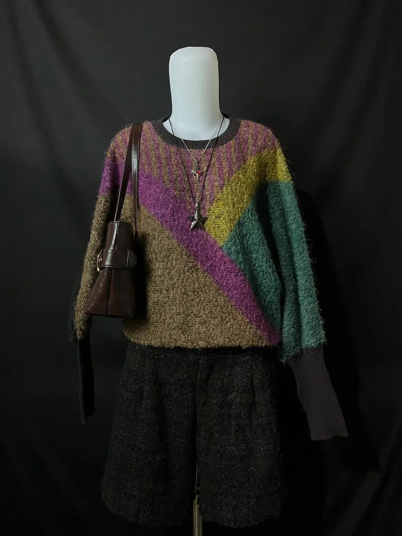 y2k imari knit photo 1