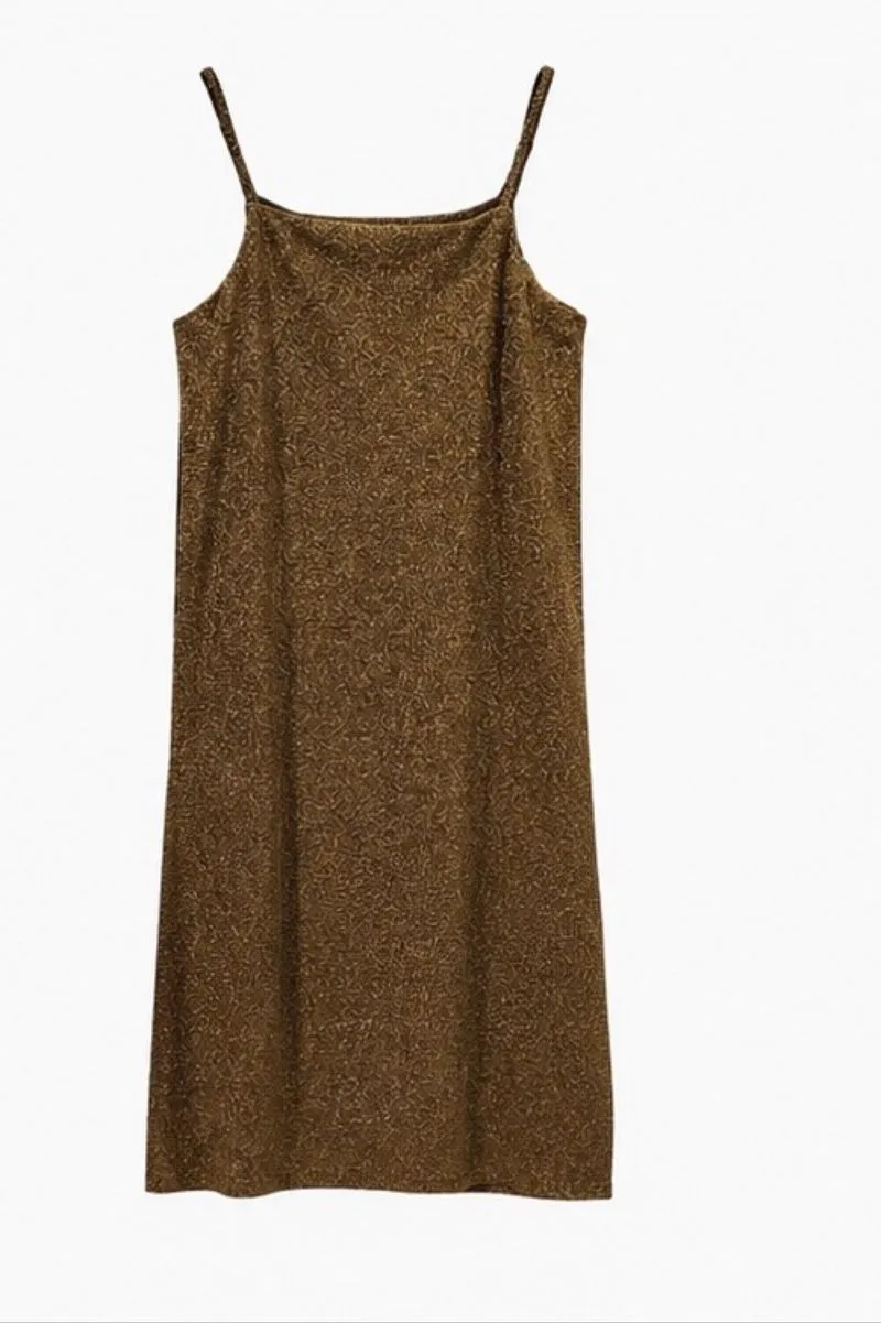 Dress glitter gold brand H&M photo 1