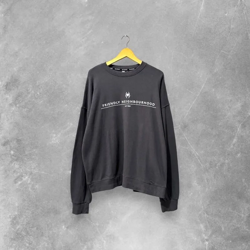 SPIDI Streetwear Sweatshirt Pria gray photo 1