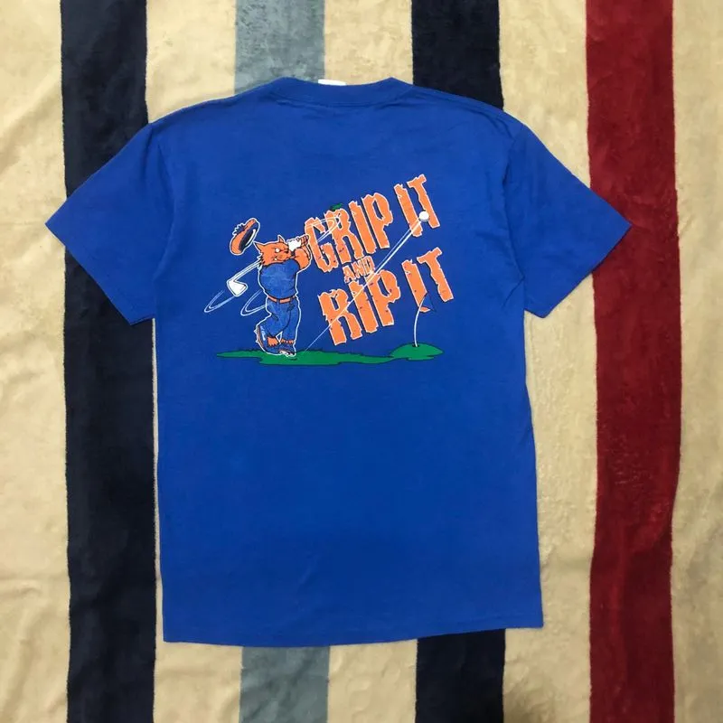 Vintage 00s Central Golf Grip It and Rip It T-Shirt photo 1