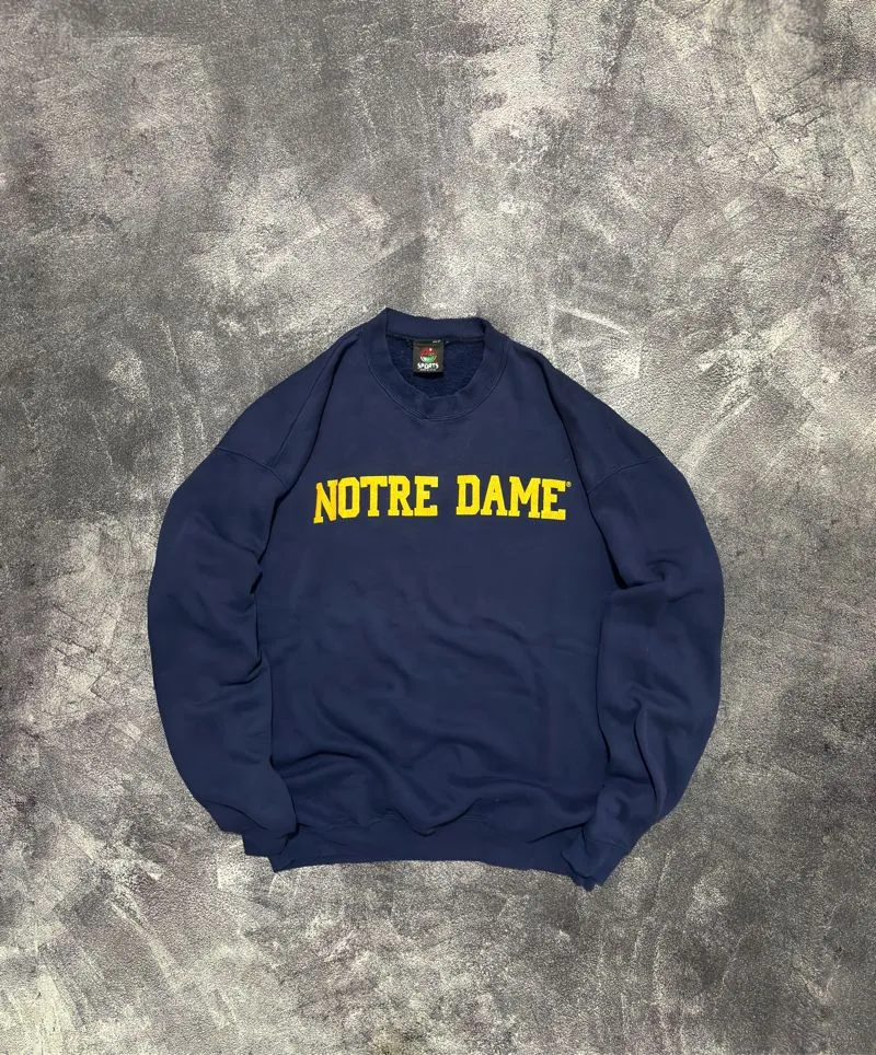 NOTRE DAME CREWNECK MADE IN USA photo 1