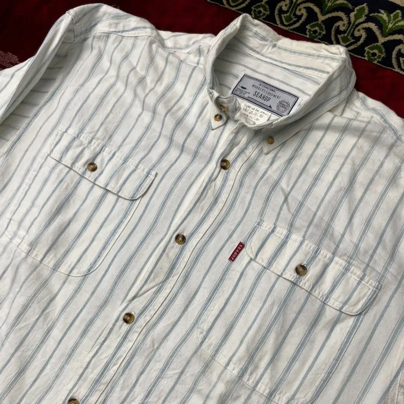 Indie Casual Casual shirt Pria white photo 1