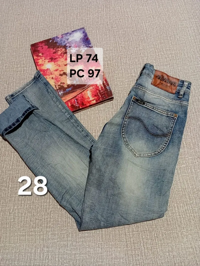 CELANA JEANS DENIM LIGHT GREY WASHED WITH ICONIC POCKET photo 1