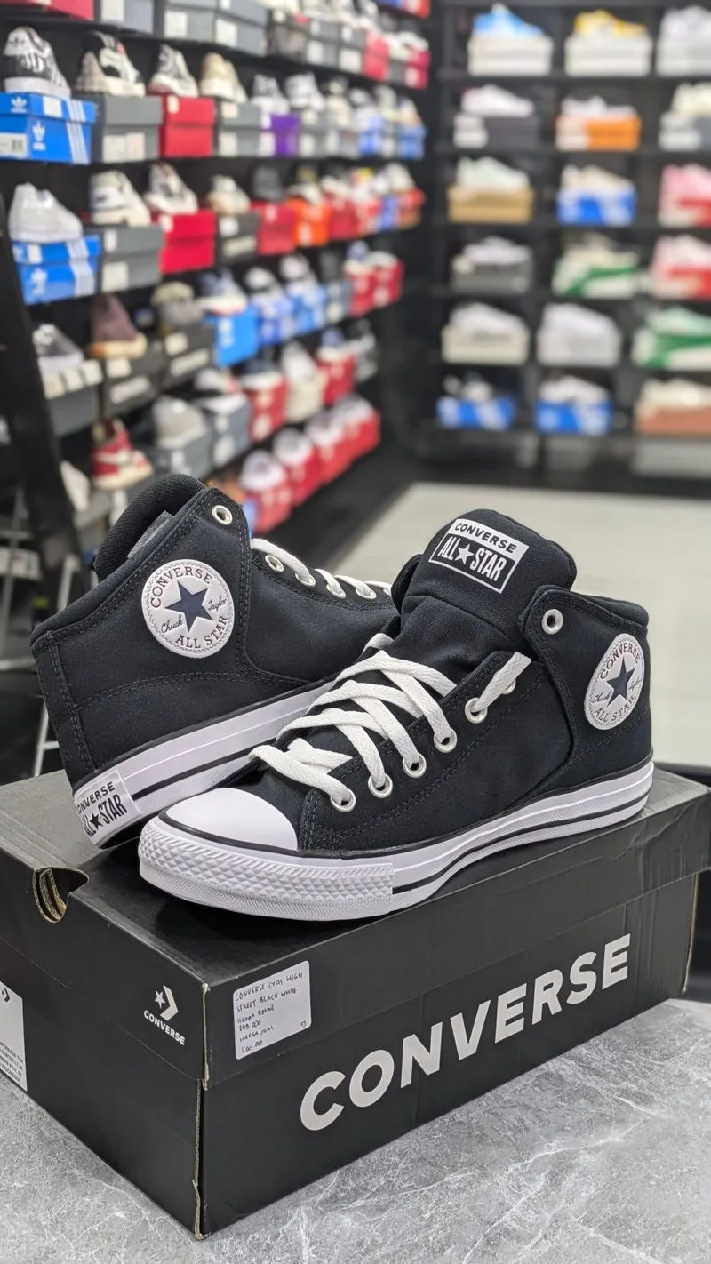 CONVERSE CTAS HIGH STREET BLACK WHITE  photo 1