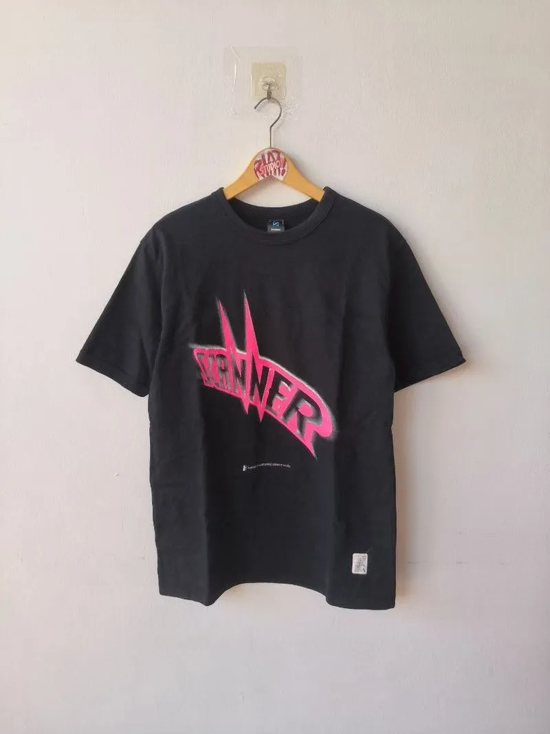Japanese brand Streetwear Casual T-shirt Pria black photo 1