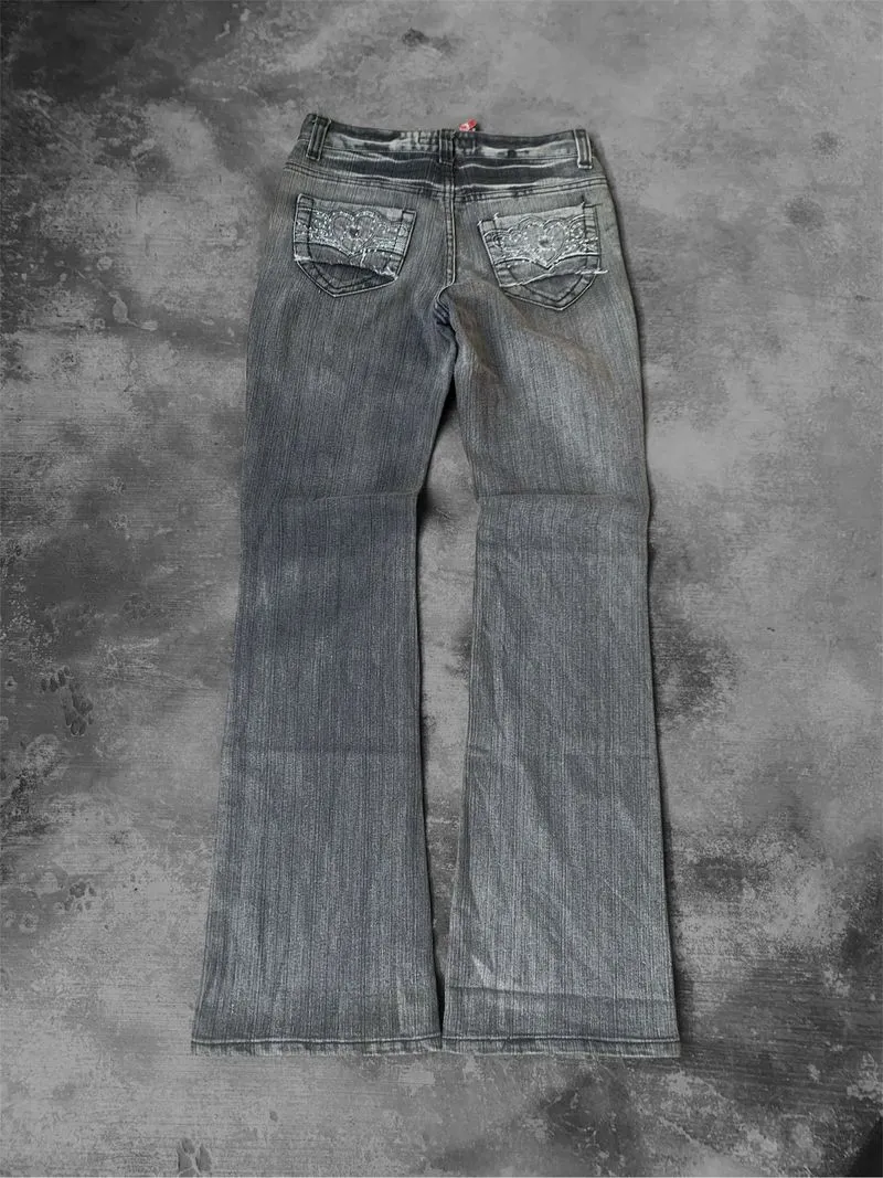 MIDNIGHT HEART FLARE JEANS photo 1