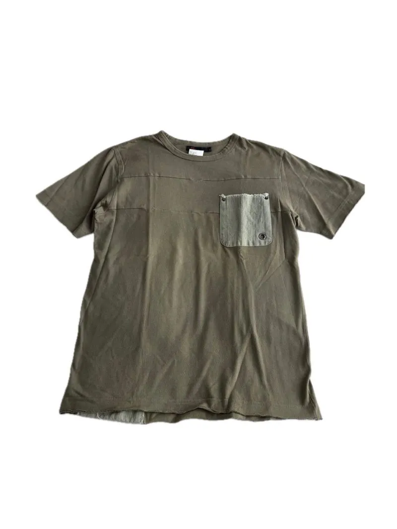 Casual Green Army Mens Top Shirt / Atasan Cowo Laki-laki photo 1