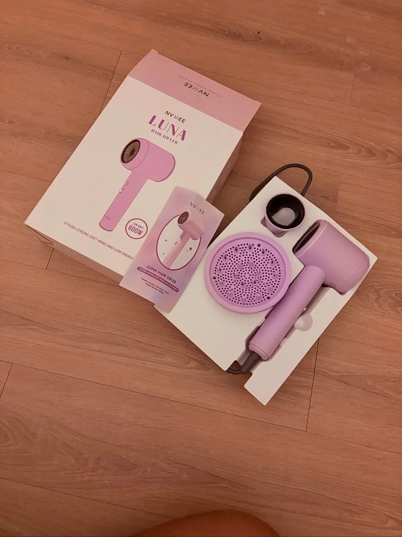 NVMEE - Luna Hair Dryer Strong Wind & Low Watt photo 1