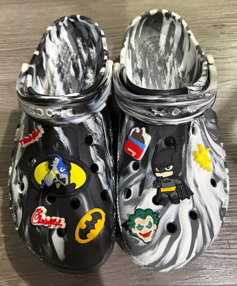 Crocs Marble Hitam 43-44 (M11) Ori photo 1