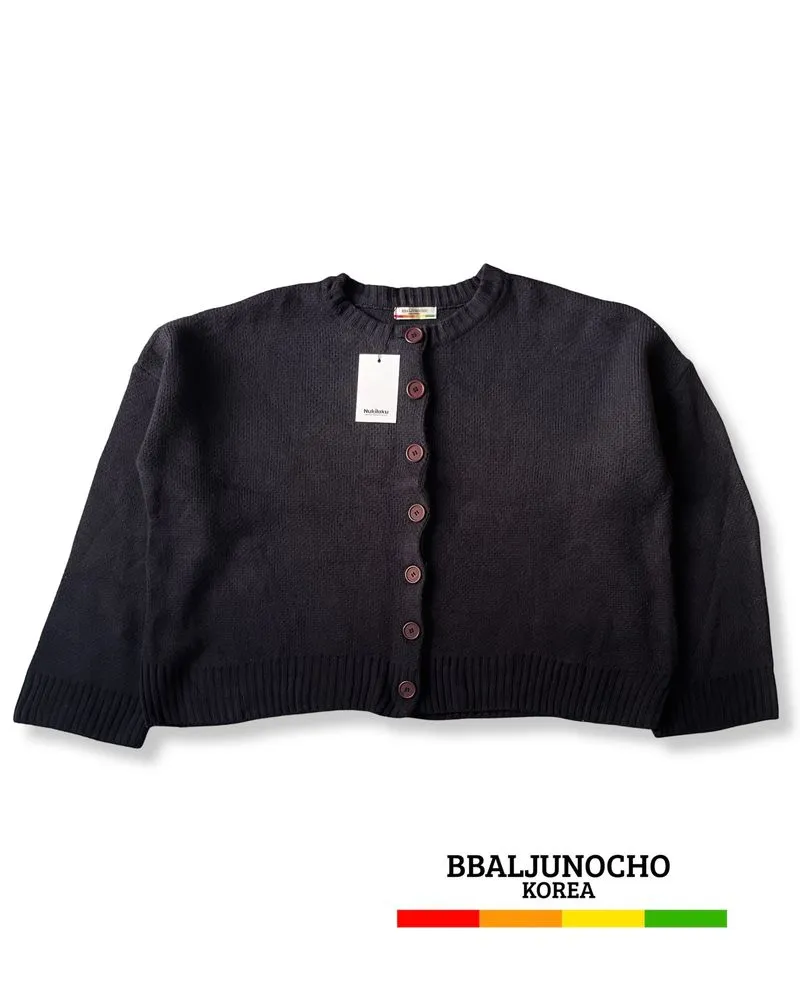 Bbaljunocho Charcoal Cardigan photo 1