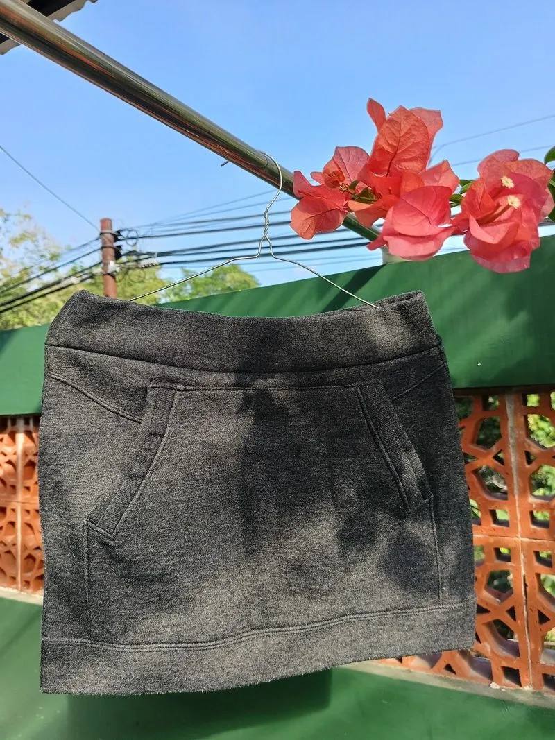 Grey Short Skirts  photo 1