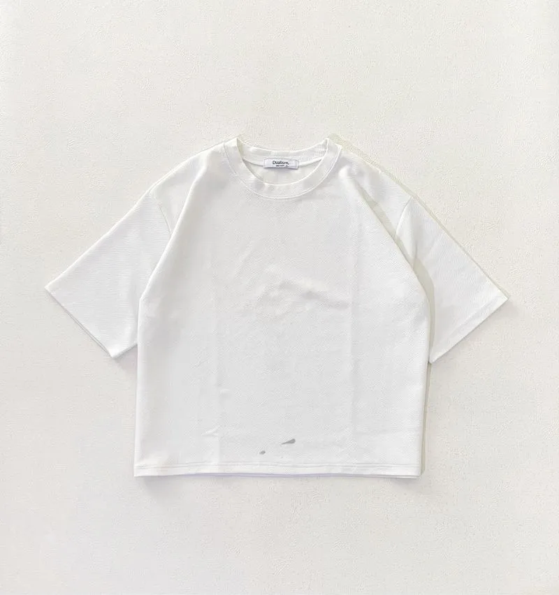 T shirt Boxy Polos Putih photo 1