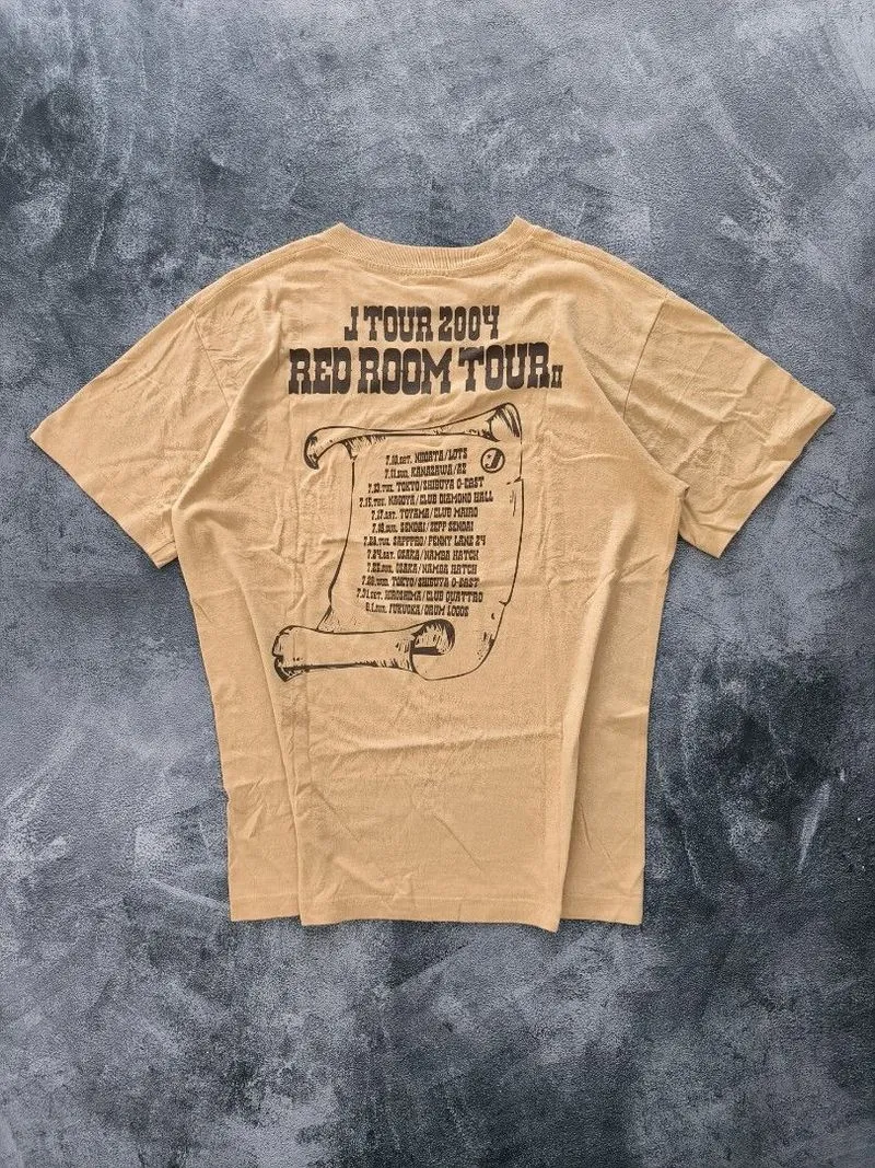 Japanese brand Vintage Y2K T-shirt Pria brown photo 1