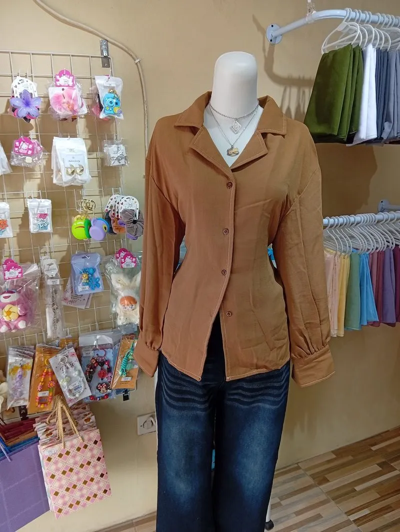 Kemeja Oversized Vintage Thrift photo 1