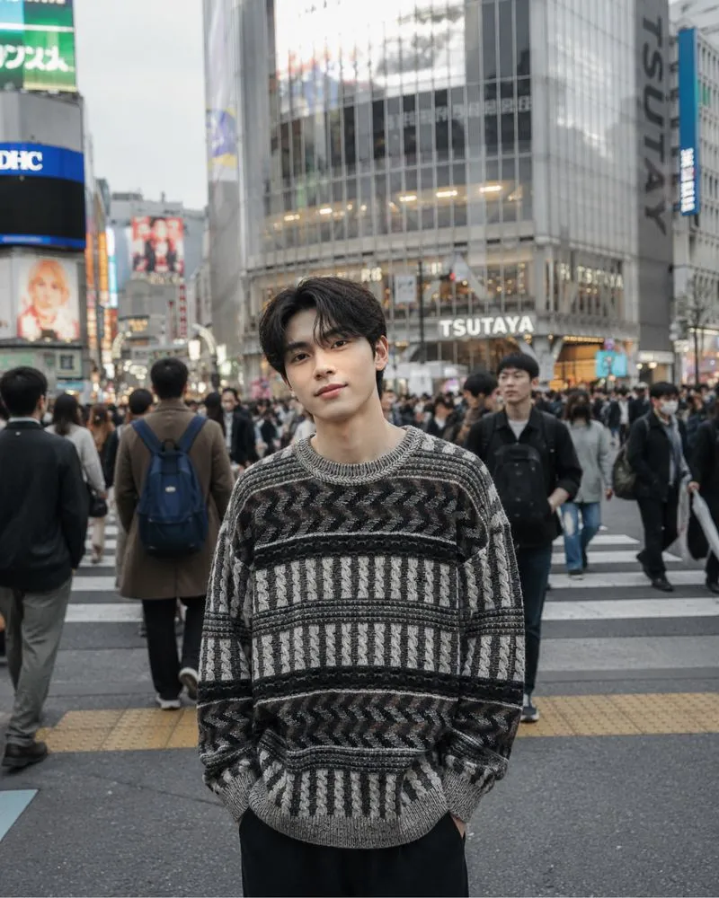 BALENCIAGA KNITWEAR/SWEATER Like Coogi but this is Balencia  photo 1