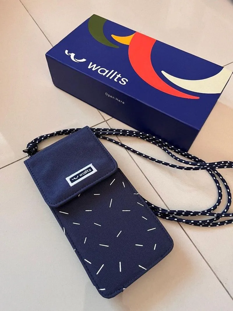 Streetwear Casual Wallet Wanita navy photo 1