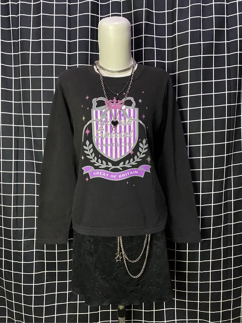 y2k girlish sweatshirt photo 1