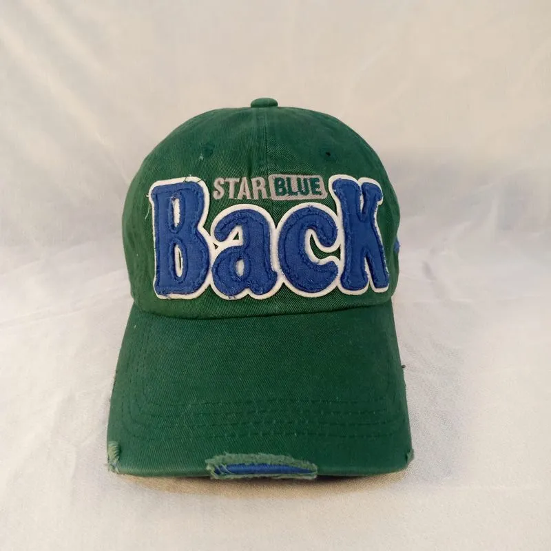 Vintage Streetwear Hat Pria green photo 1