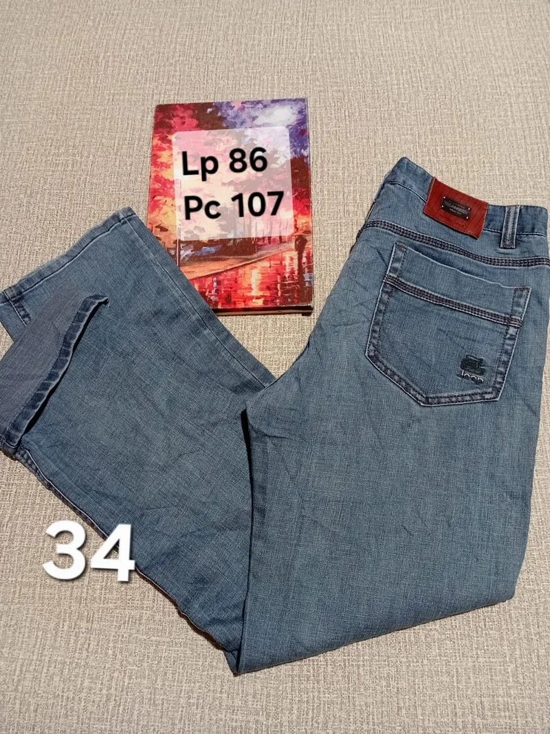 CELANA JEANS DENIM JEEP WITH ICONIC POCKET photo 1