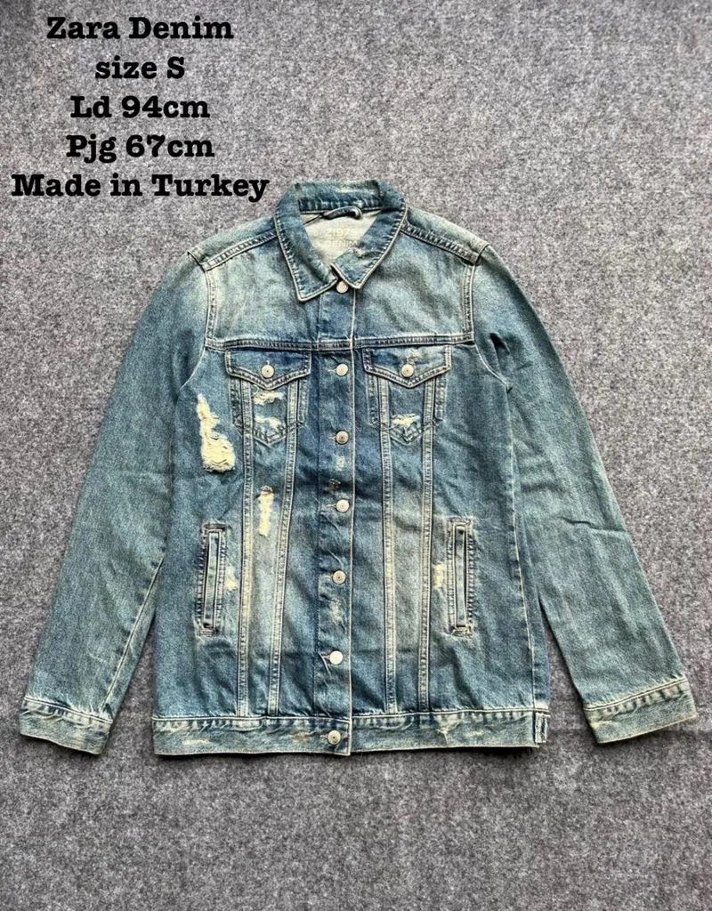 Jaket Denim Zara photo 1