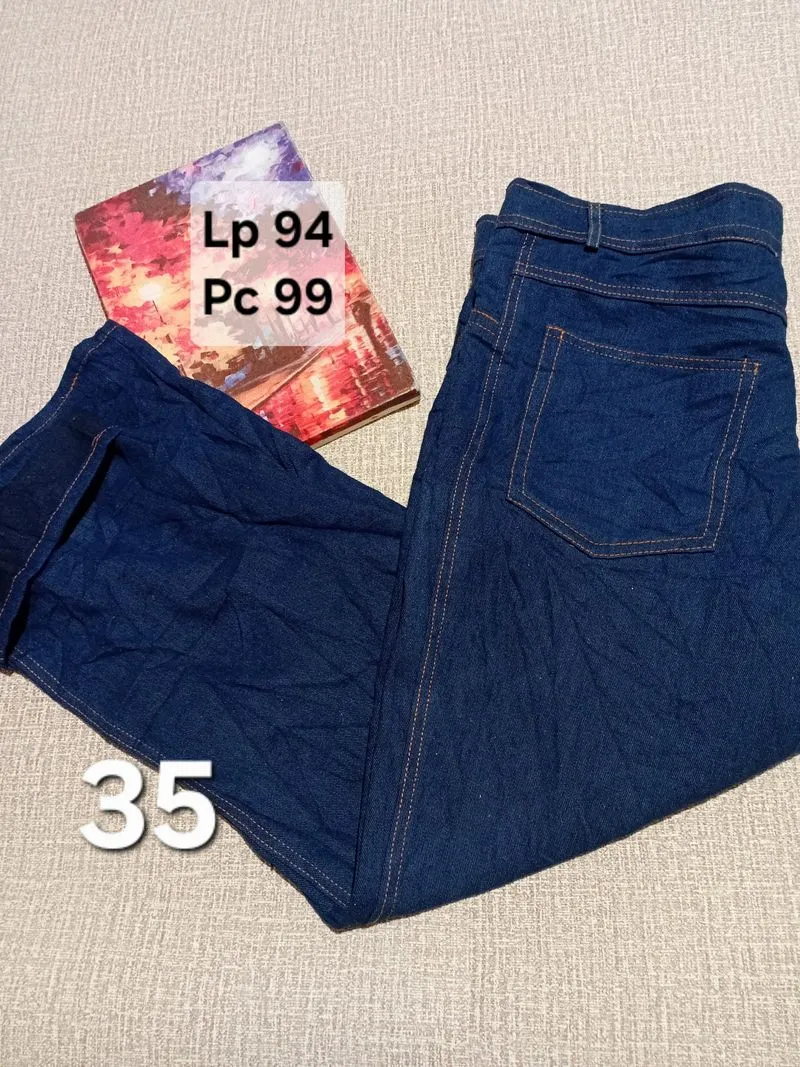 CELANA JEANS DENIM DARK BLUE PLAIN photo 1