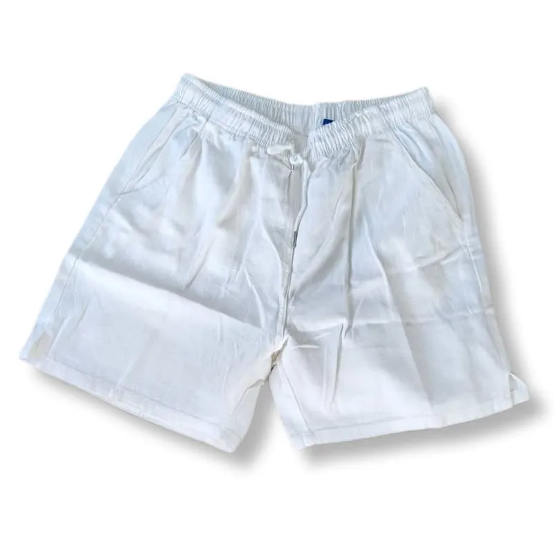 LANE WHITE RELAXED SHORT PANTS | CELANA PENDEK | MNZA photo 1