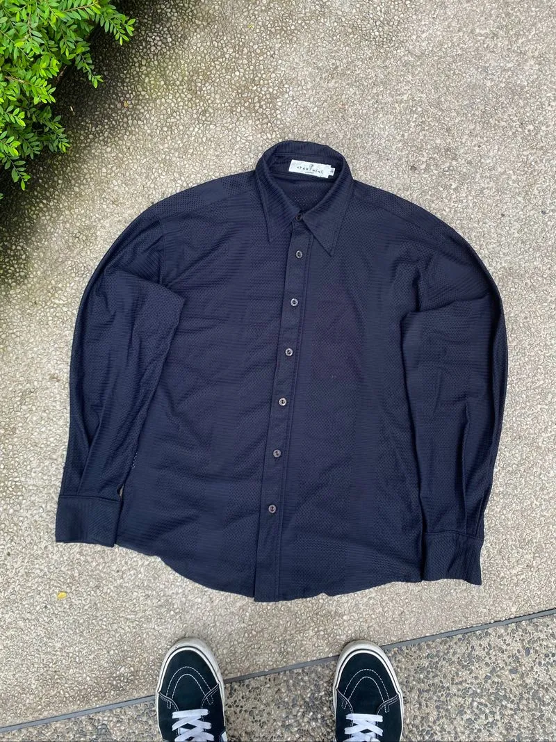 🔥 APARTMENT LONDON MESH LONG SLEEVE SHIRT 🔥 photo 1