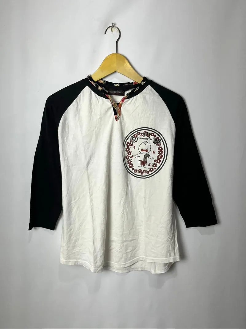 Japanese raglan 3/4 sleeve tee photo 1