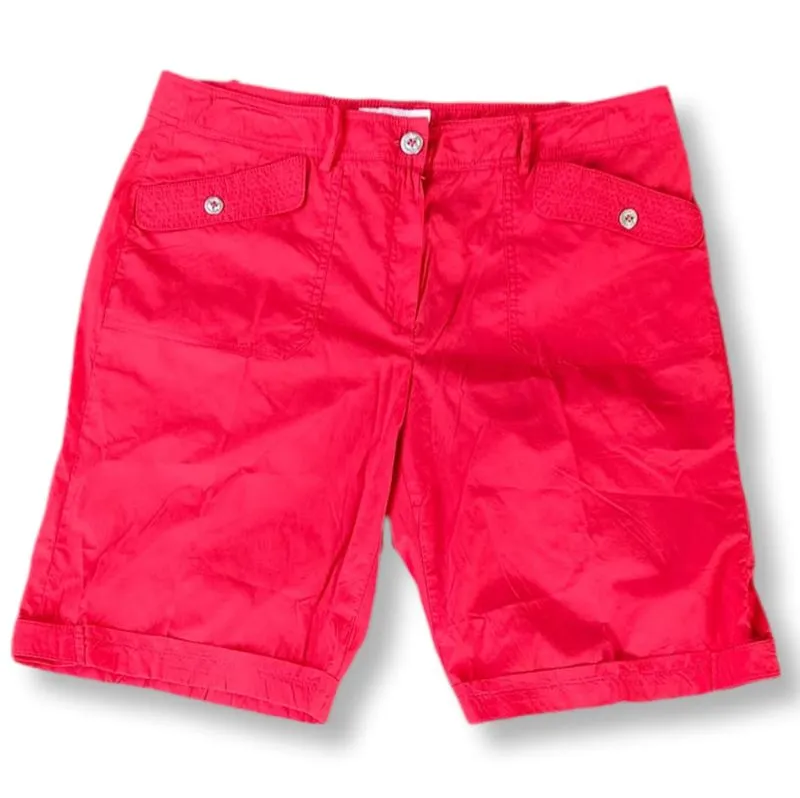 CROCODILE LADIES RED SHORT PANTS | CELANA PENDEK | MNZA  photo 1