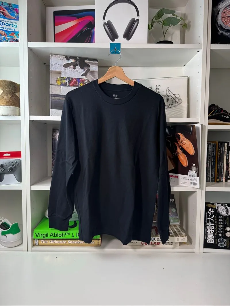 Longsleeve uniqlo black XL F photo 1
