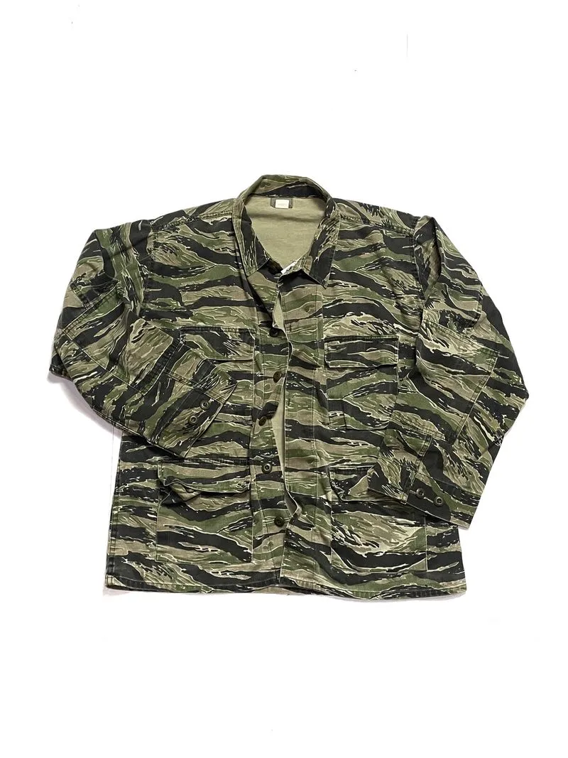 Vintage Tiger Stripes Camouflage Vietnam War Era By TRU-SP photo 1
