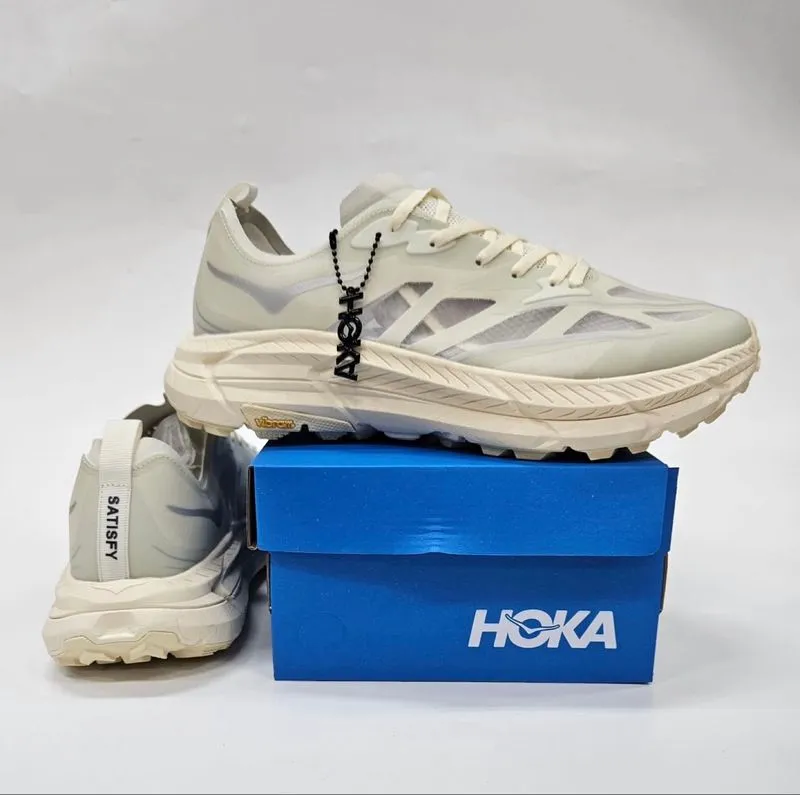 [Termurah] Sneakers - Hoka x Satisfy Mafate 4 Lite Truffle S photo 1