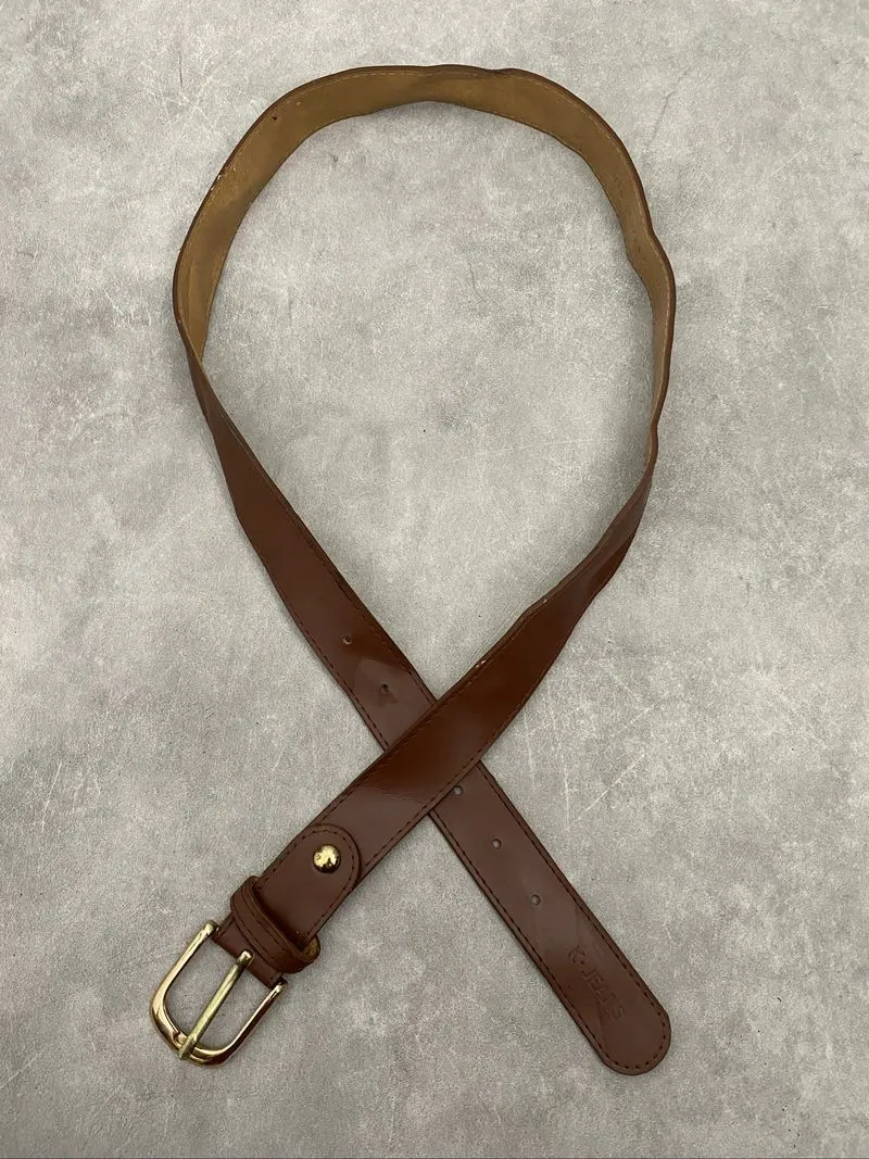 K. Jeans faux brown belt photo 1