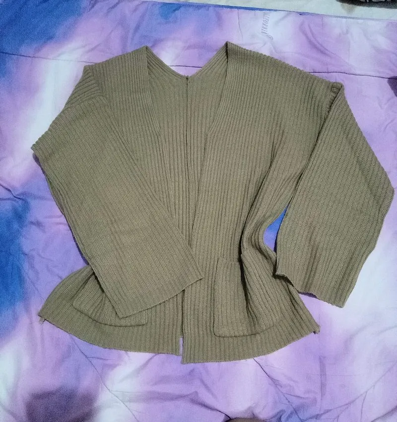 caramel cardi photo 1