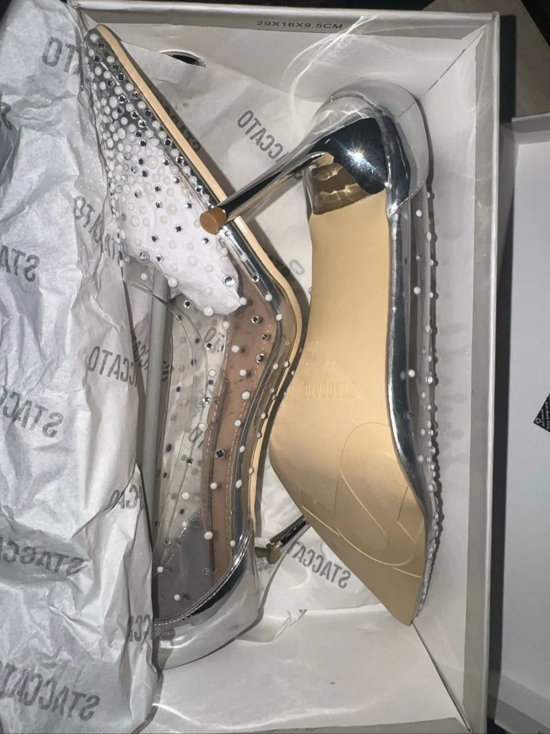 Staccato glass shoes  photo 1