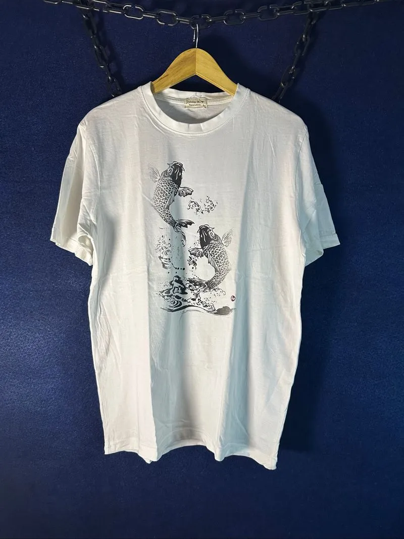 Japanese traditional / Sukajan Koi's Tshirt photo 1