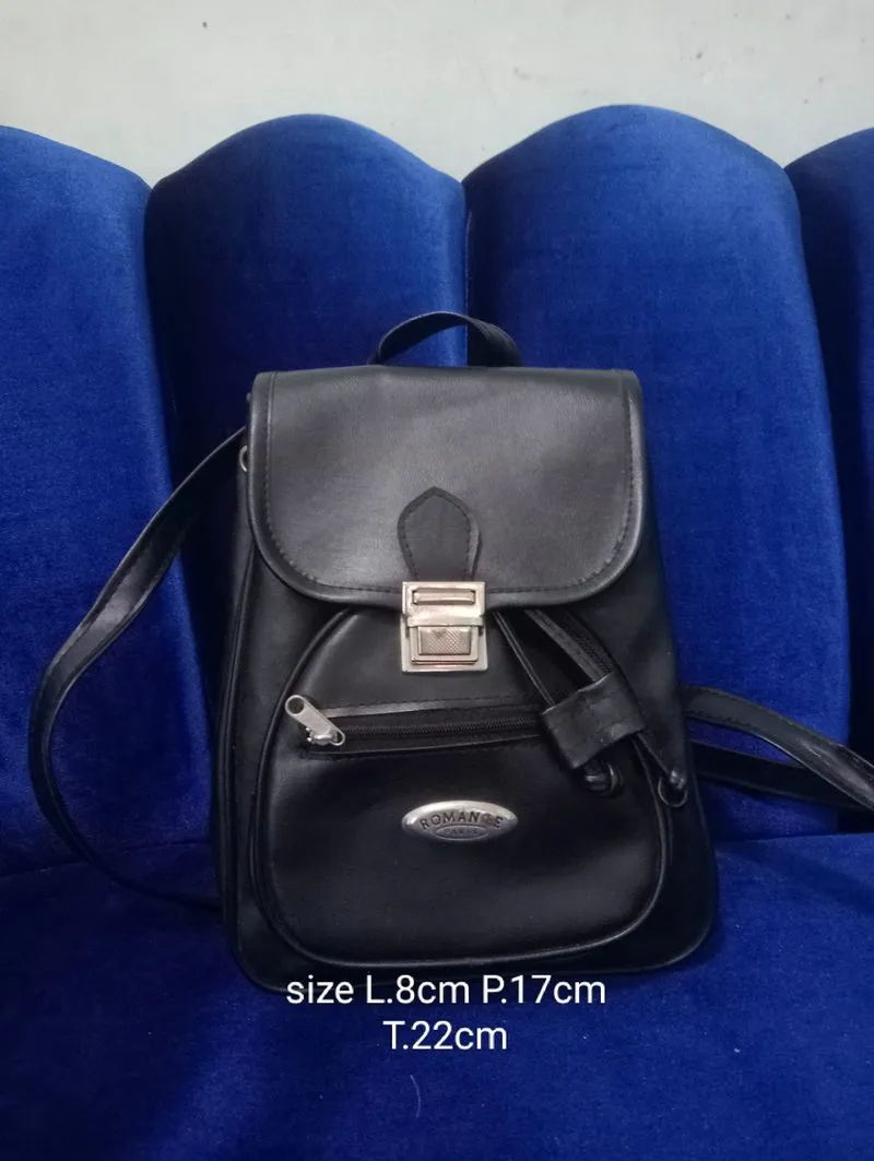 Tas ransel jalan wanita kulit mini/backpack  R0M4NCE P4R1S photo 1