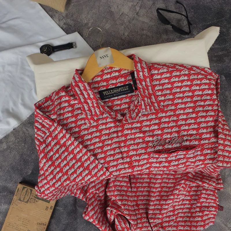 PellePelle AOP Shirt Monogram logo y2k hiphop style photo 1