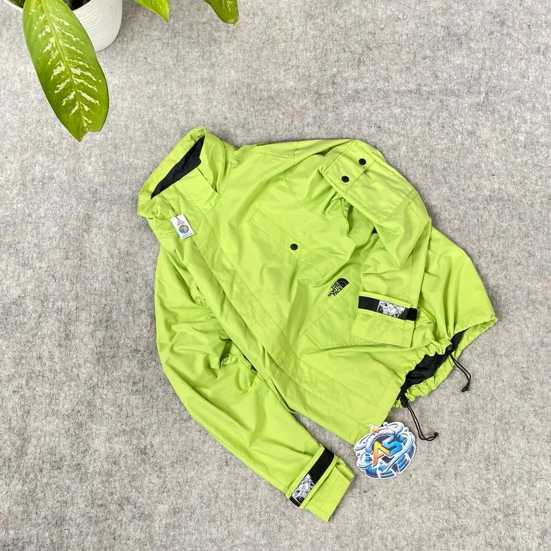 Outdoor jacket the North Face hijau stabilo rare colour cake photo 1