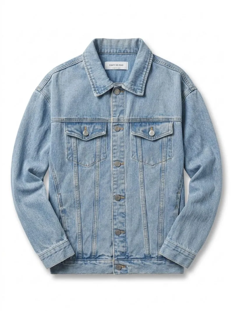 Denim Trucker Jacket 86 Road  photo 1