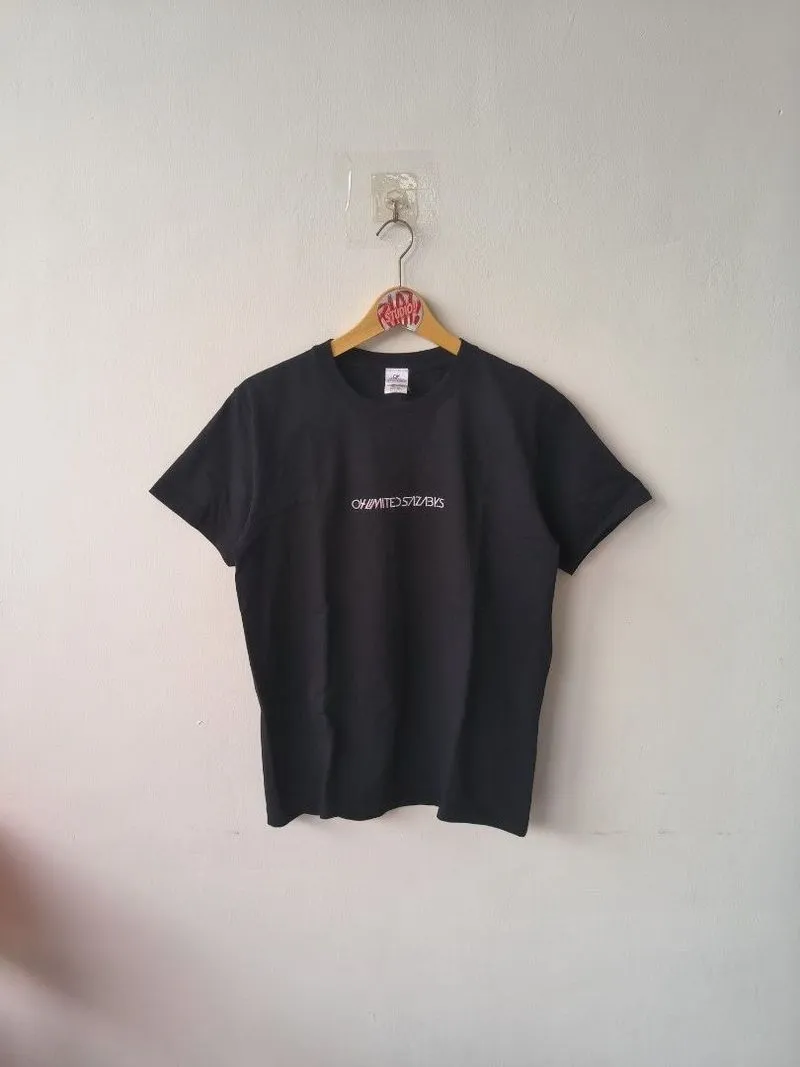 Japanese brand Streetwear Casual T-shirt Pria black photo 1
