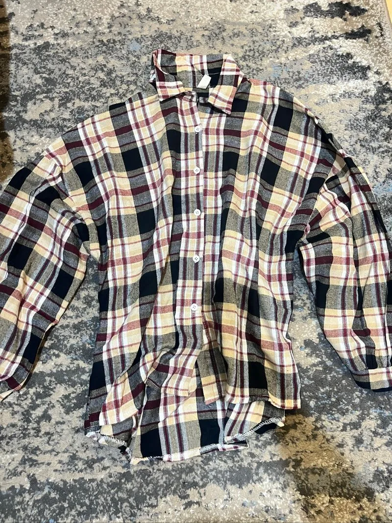 kemeja flannel photo 1