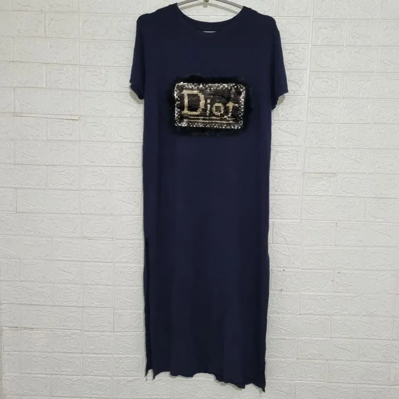 Dress 'Dior' Biru Tua photo 1