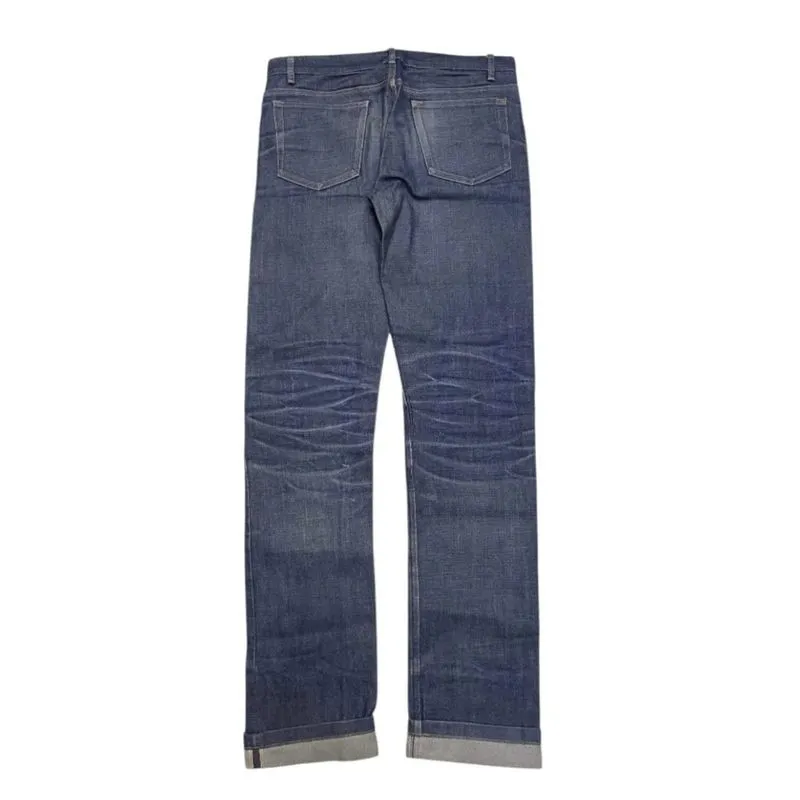 A.P.C Denim Jeans Faded Red Line Selvedge photo 1