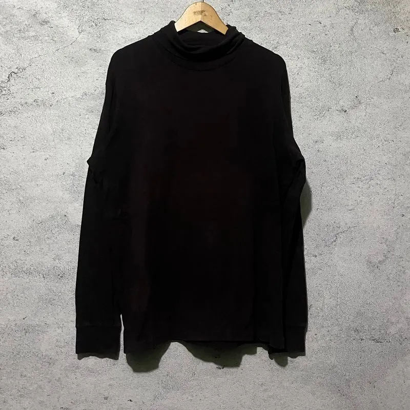 Turtleneck uniqlo brown coklat photo 1
