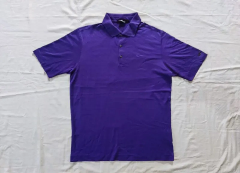 Nike Sportswear Casual Polo shirt Pria purple photo 1