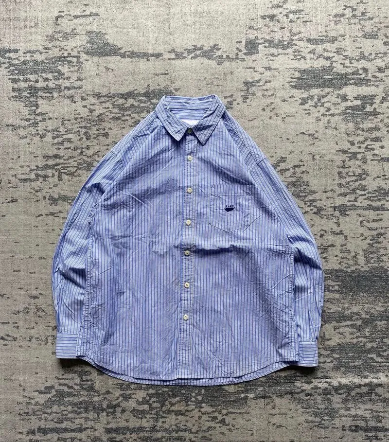 kemeja covernat stripe not a uniqlo hnm zara polo ralphlaure photo 1
