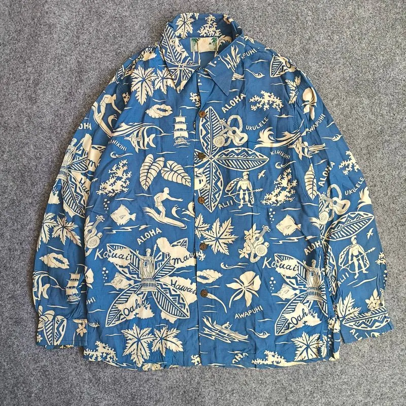 Kamehameha Hawaiian shirt kemeja pantai  photo 1